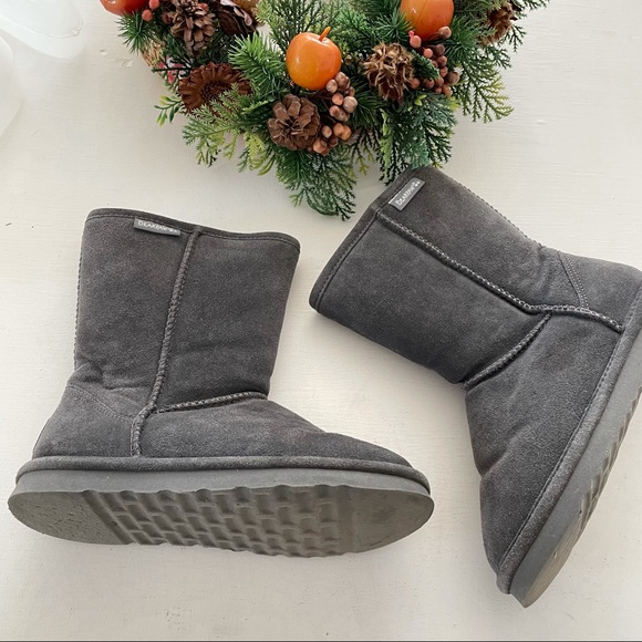 BEARPAW boots gray size 5/6 - Picture 2 of 10